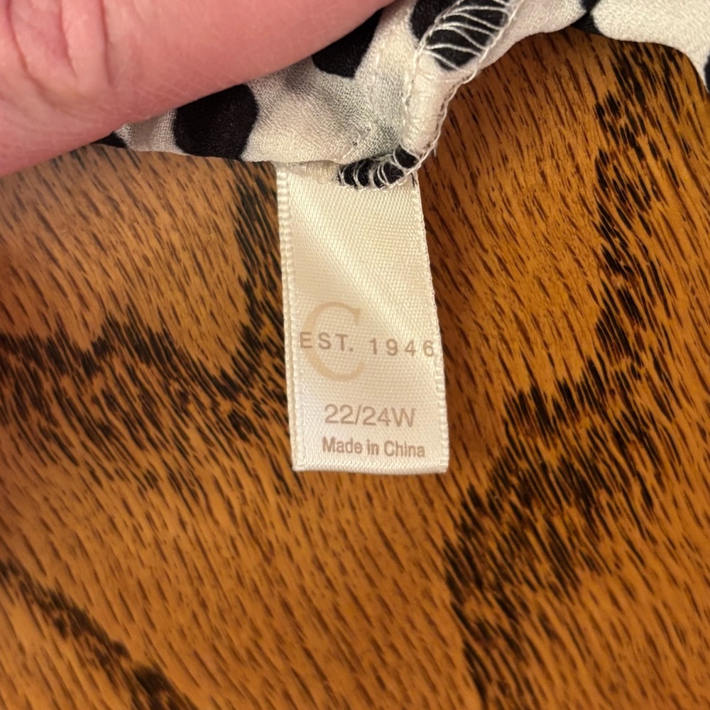 Cato - Black and Cream designed Shirt - Picture 9 of 10